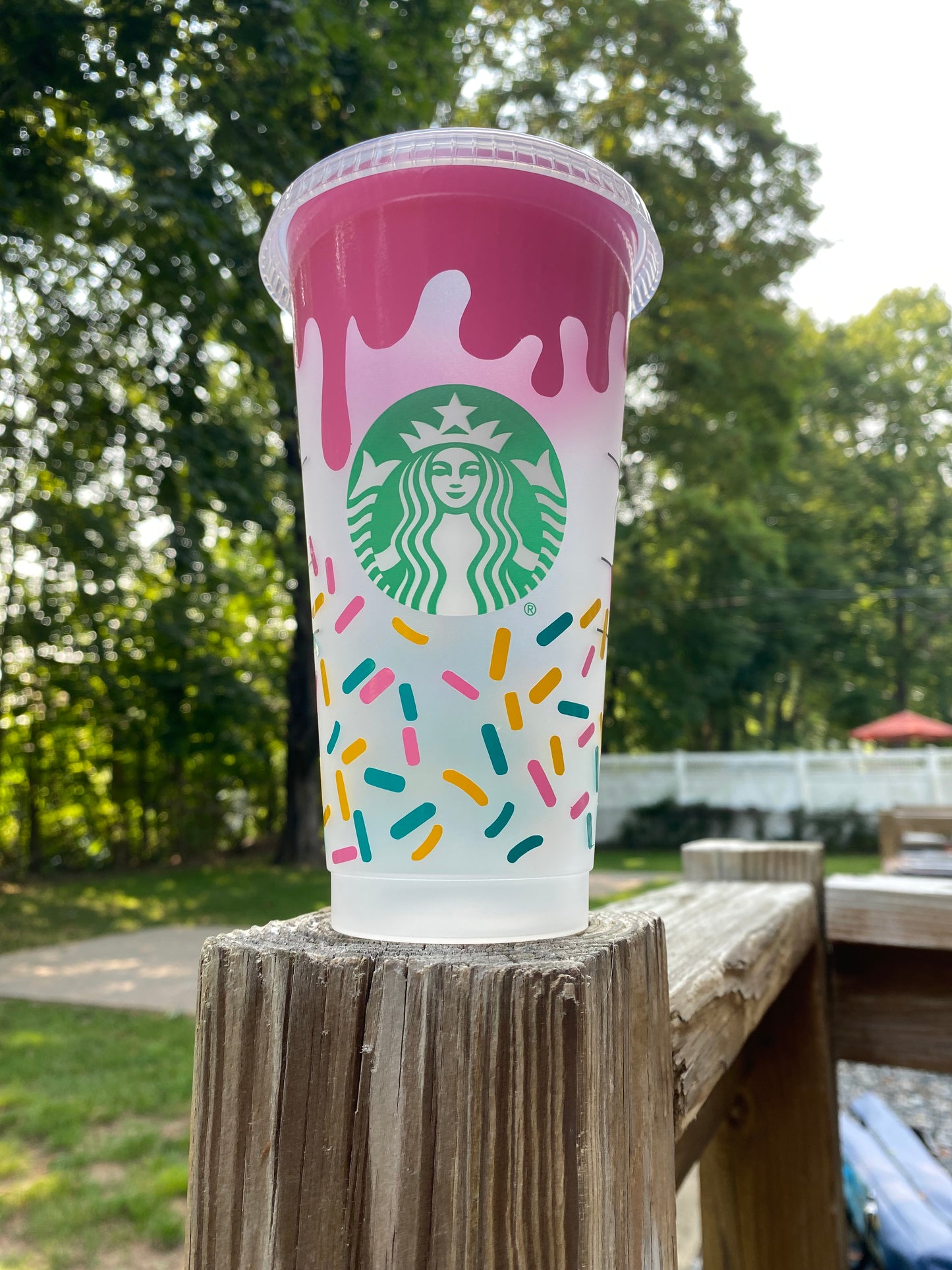 Drip Sprinkle Starbucks Reusable Cup