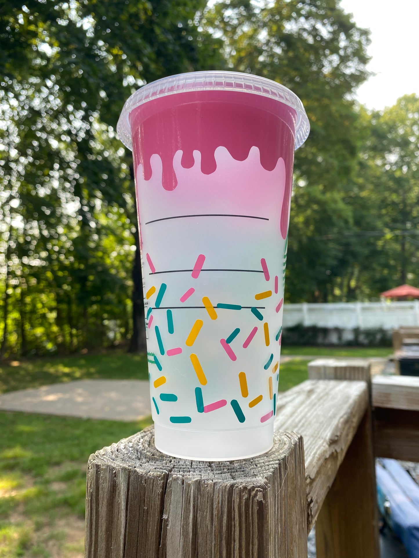 Drip Sprinkle Starbucks Reusable Cup