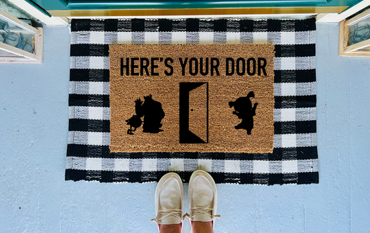 Monsters Inc Doormat