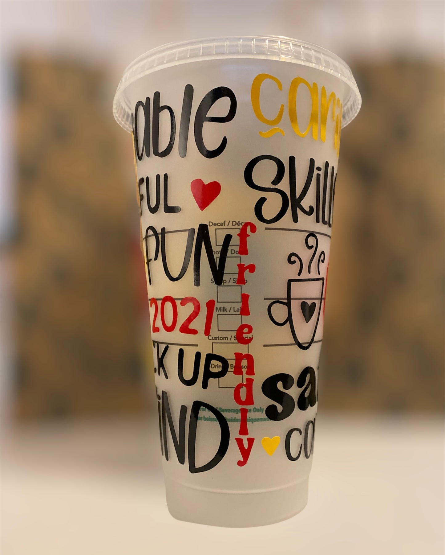 Baby Yoda Starbucks Reusable Cup – Nightshiftcraftingco